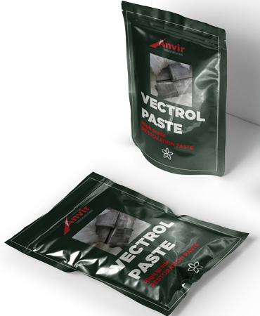 Pâte Vectrol pour la restauration de billets